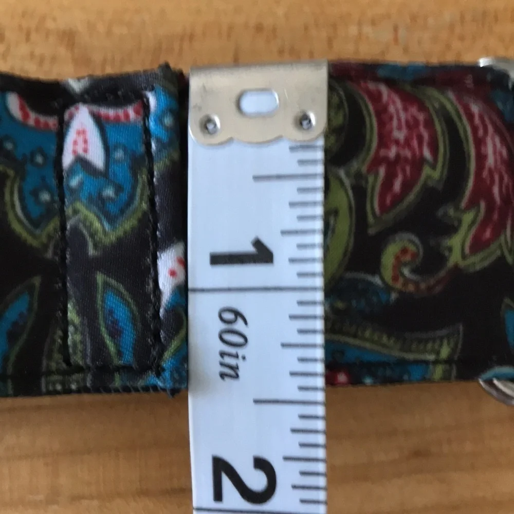 Dog Collar Paisley Pattern Adjustable